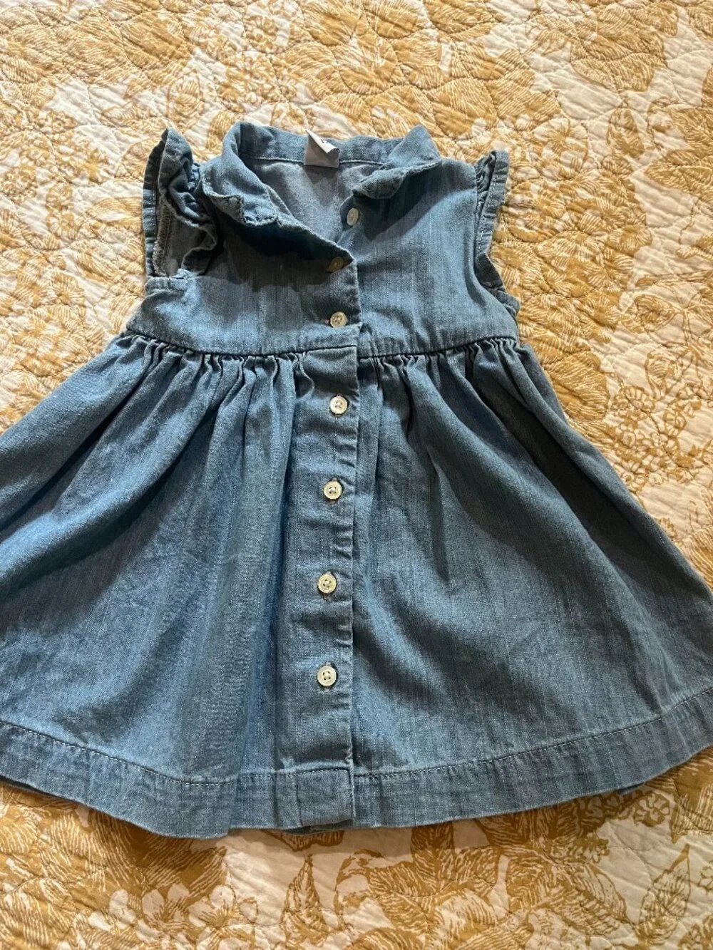 Blue Jean button down dress